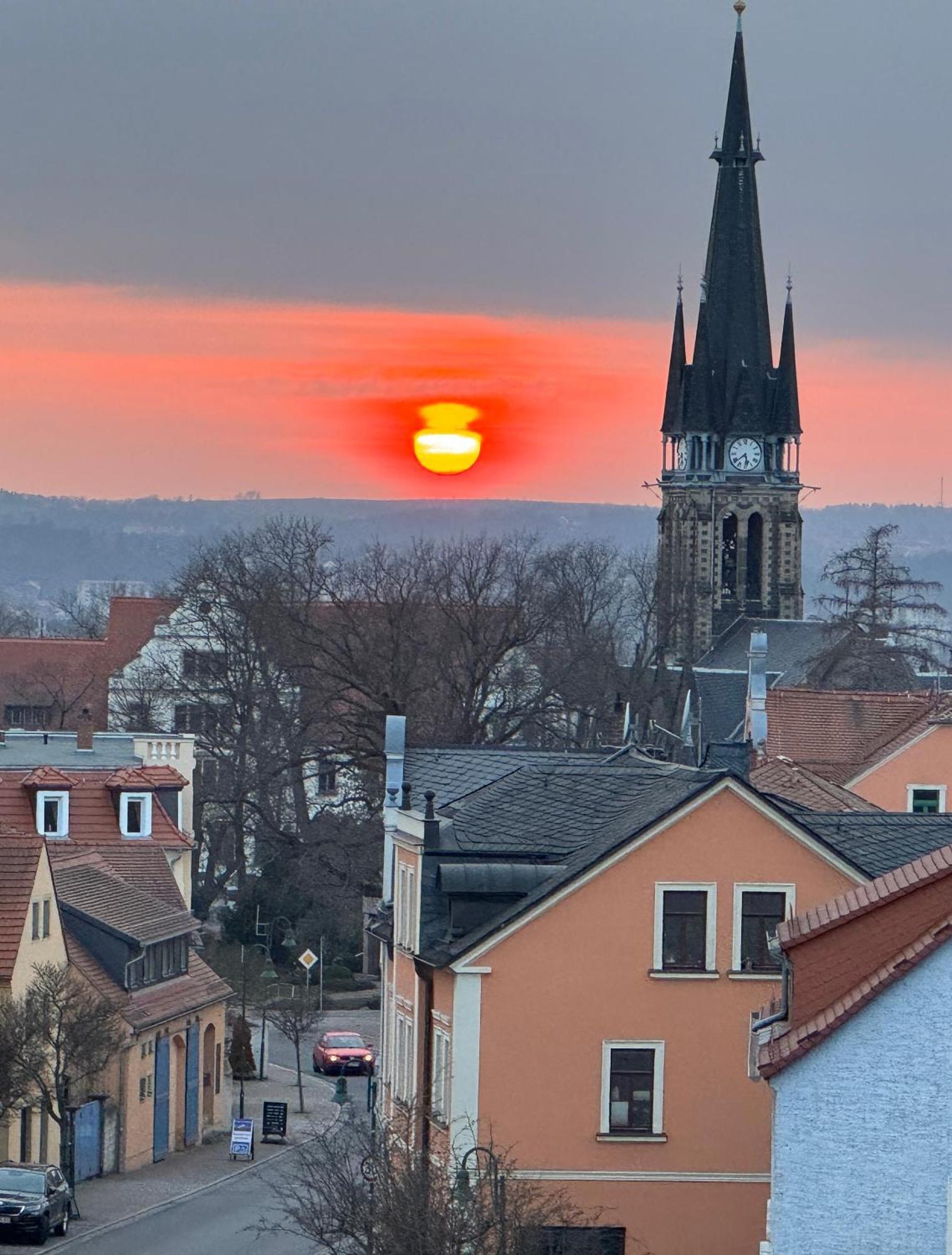 Apartment Im Elbtal Weinboehla ภายนอก รูปภาพ